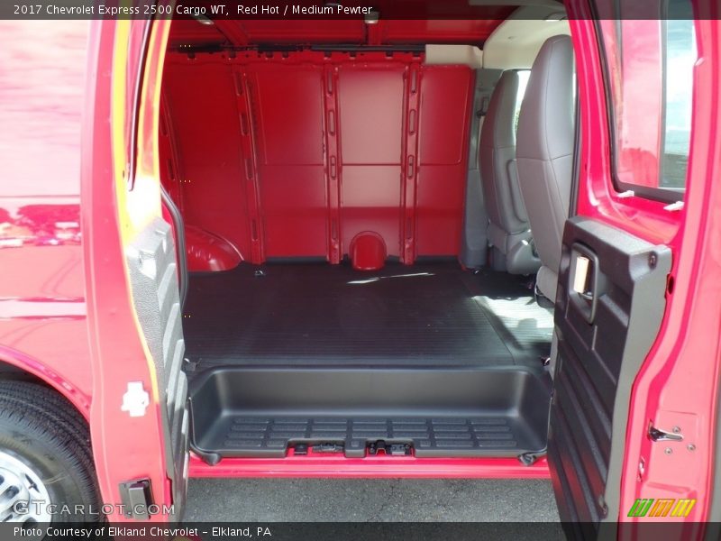 Rear Seat of 2017 Express 2500 Cargo WT