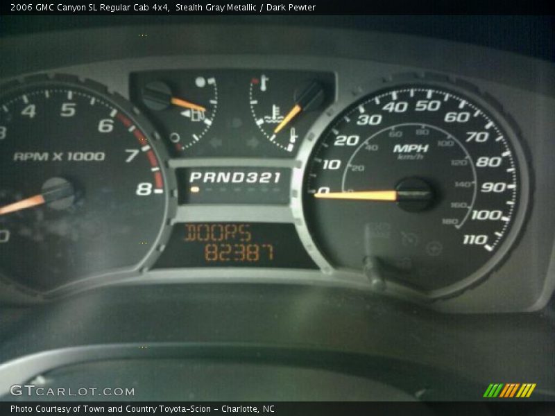 Stealth Gray Metallic / Dark Pewter 2006 GMC Canyon SL Regular Cab 4x4