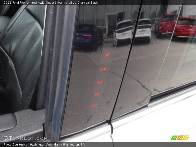 Ingot Silver Metallic / Charcoal Black 2011 Ford Flex Limited AWD