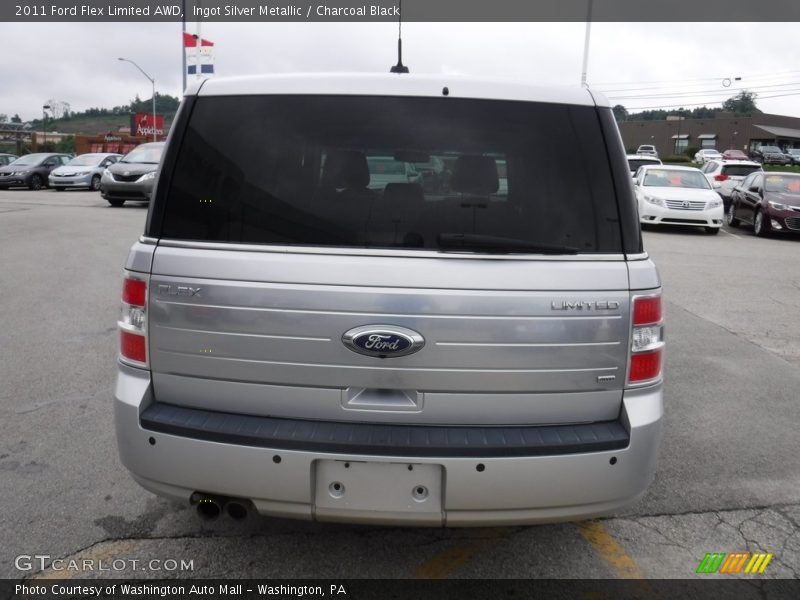 Ingot Silver Metallic / Charcoal Black 2011 Ford Flex Limited AWD