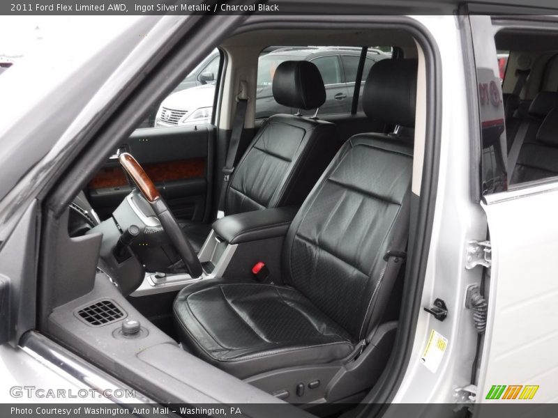 Ingot Silver Metallic / Charcoal Black 2011 Ford Flex Limited AWD