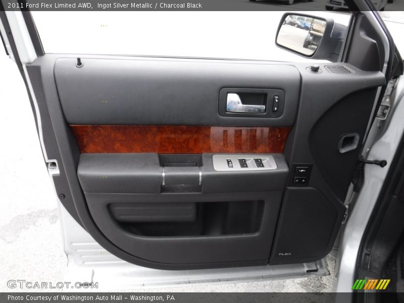 Ingot Silver Metallic / Charcoal Black 2011 Ford Flex Limited AWD