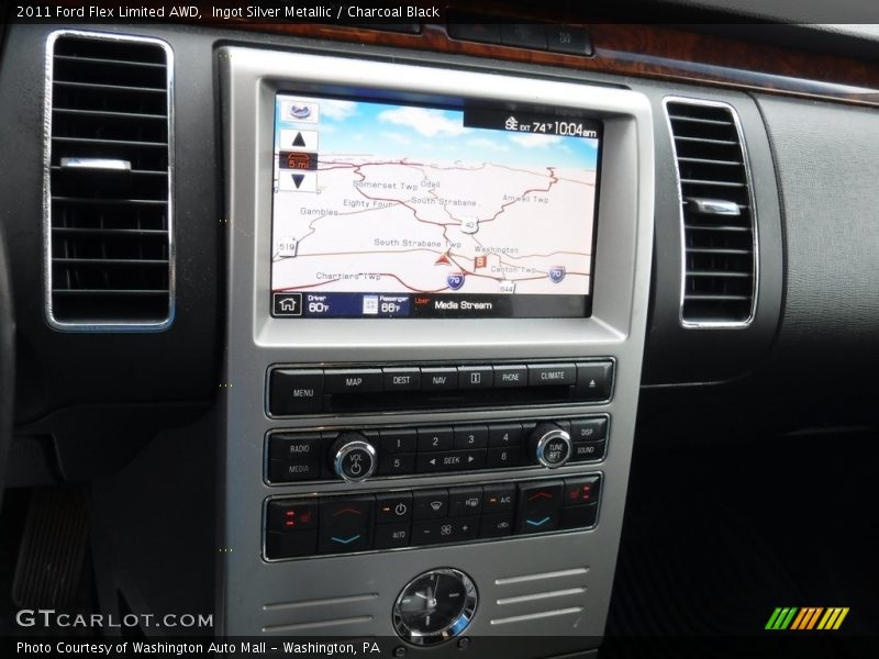 Ingot Silver Metallic / Charcoal Black 2011 Ford Flex Limited AWD