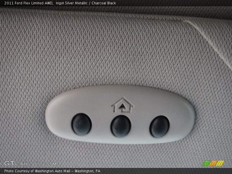 Ingot Silver Metallic / Charcoal Black 2011 Ford Flex Limited AWD