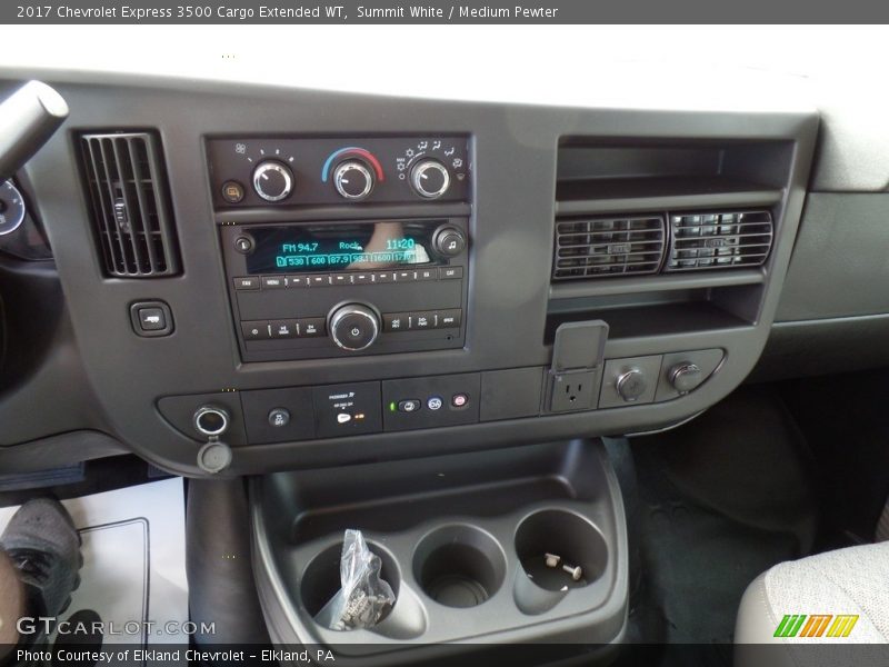 Dashboard of 2017 Express 3500 Cargo Extended WT