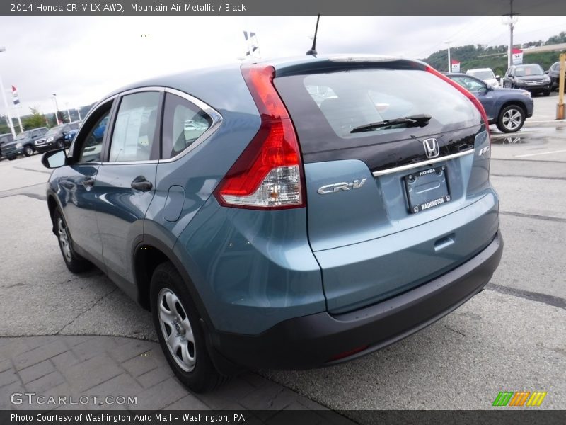 Mountain Air Metallic / Black 2014 Honda CR-V LX AWD