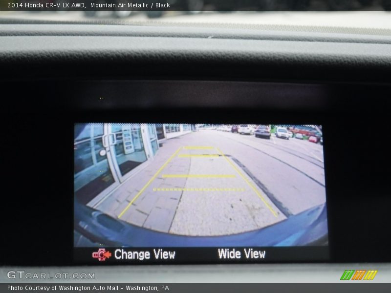 Mountain Air Metallic / Black 2014 Honda CR-V LX AWD