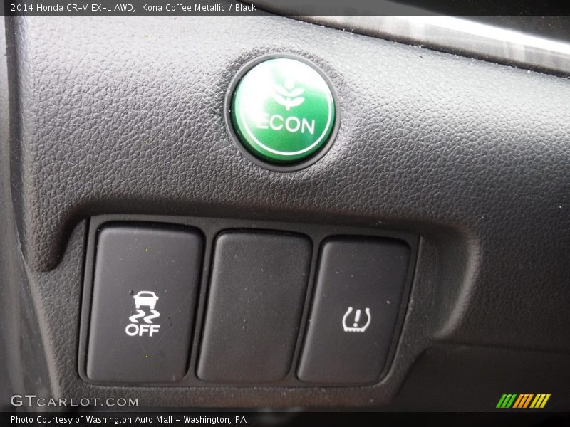 Kona Coffee Metallic / Black 2014 Honda CR-V EX-L AWD