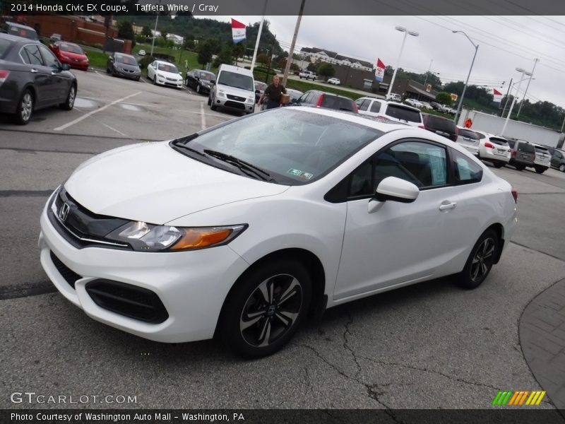 Front 3/4 View of 2014 Civic EX Coupe