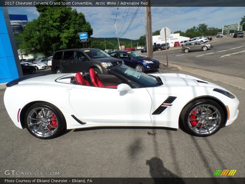  2017 Corvette Grand Sport Convertible Arctic White