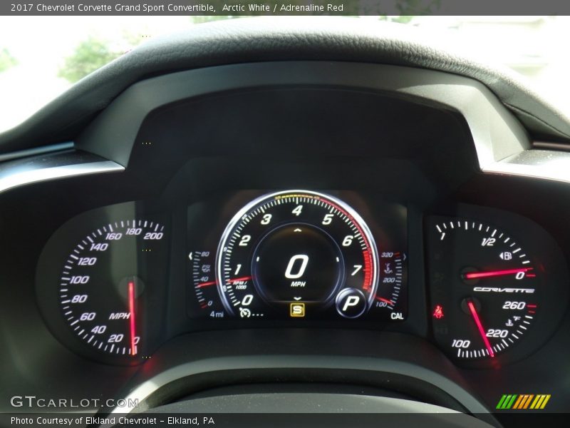  2017 Corvette Grand Sport Convertible Grand Sport Convertible Gauges