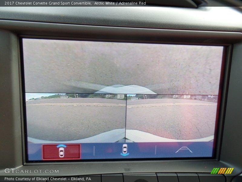 Arctic White / Adrenaline Red 2017 Chevrolet Corvette Grand Sport Convertible