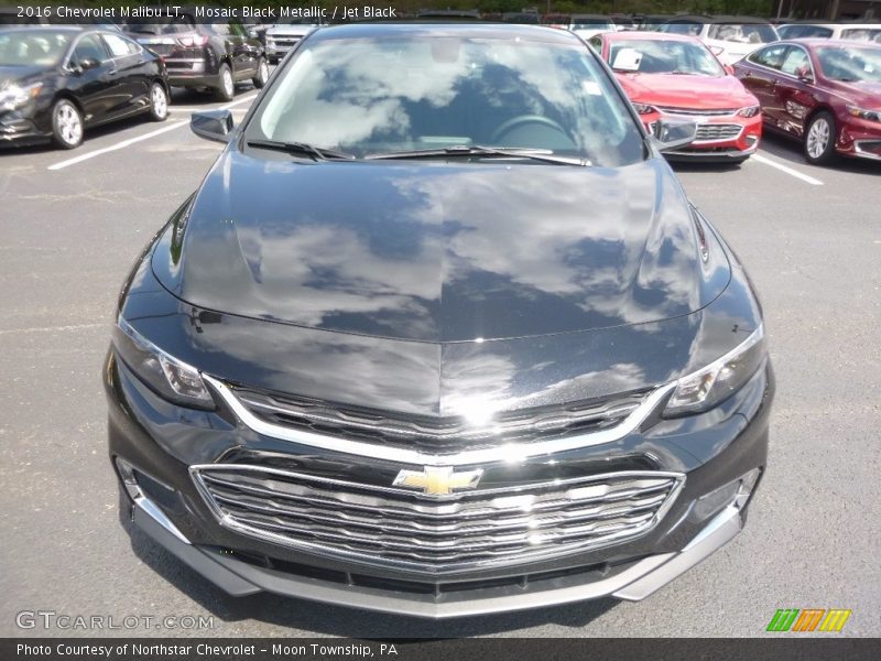 Mosaic Black Metallic / Jet Black 2016 Chevrolet Malibu LT