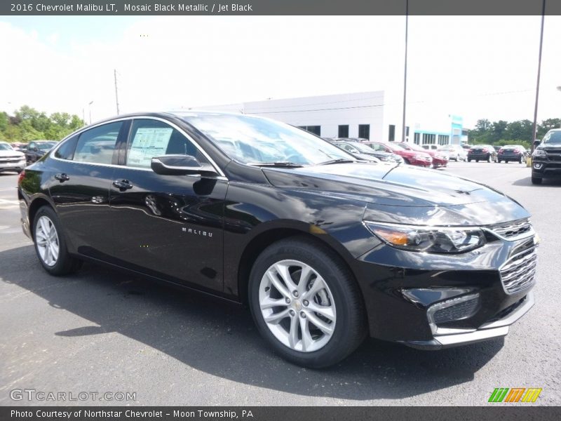Mosaic Black Metallic / Jet Black 2016 Chevrolet Malibu LT