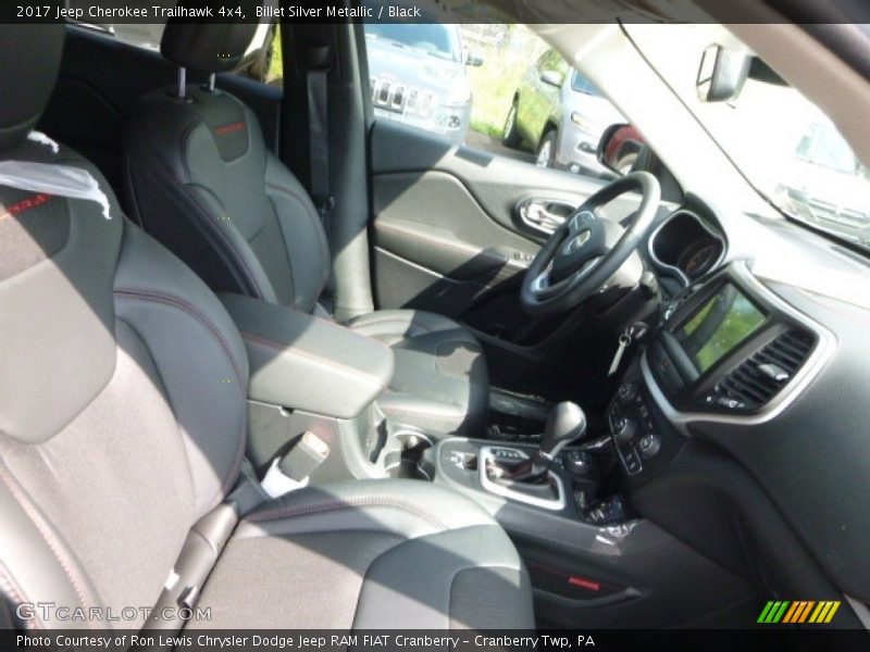 Billet Silver Metallic / Black 2017 Jeep Cherokee Trailhawk 4x4