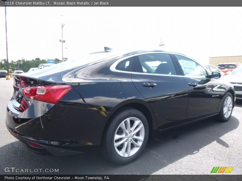 Mosaic Black Metallic / Jet Black 2016 Chevrolet Malibu LT