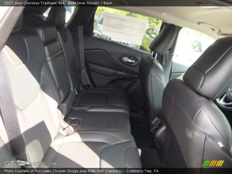 Billet Silver Metallic / Black 2017 Jeep Cherokee Trailhawk 4x4