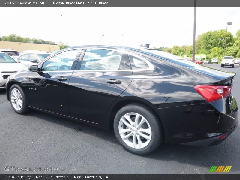Mosaic Black Metallic / Jet Black 2016 Chevrolet Malibu LT