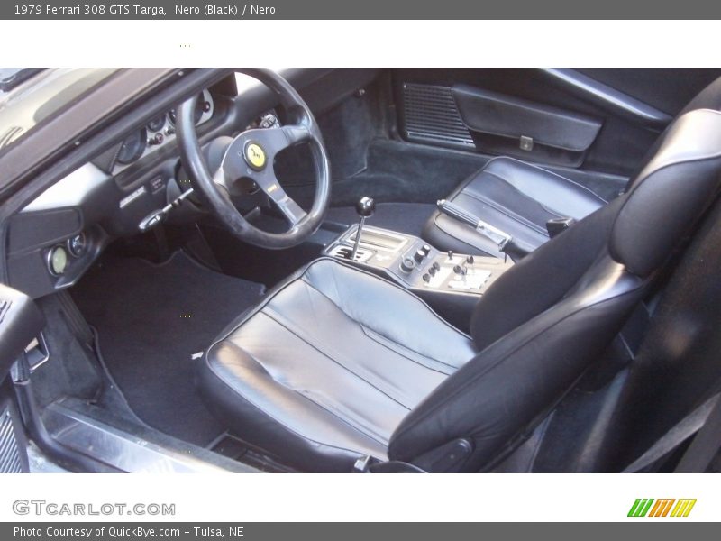  1979 308 GTS Targa Nero Interior