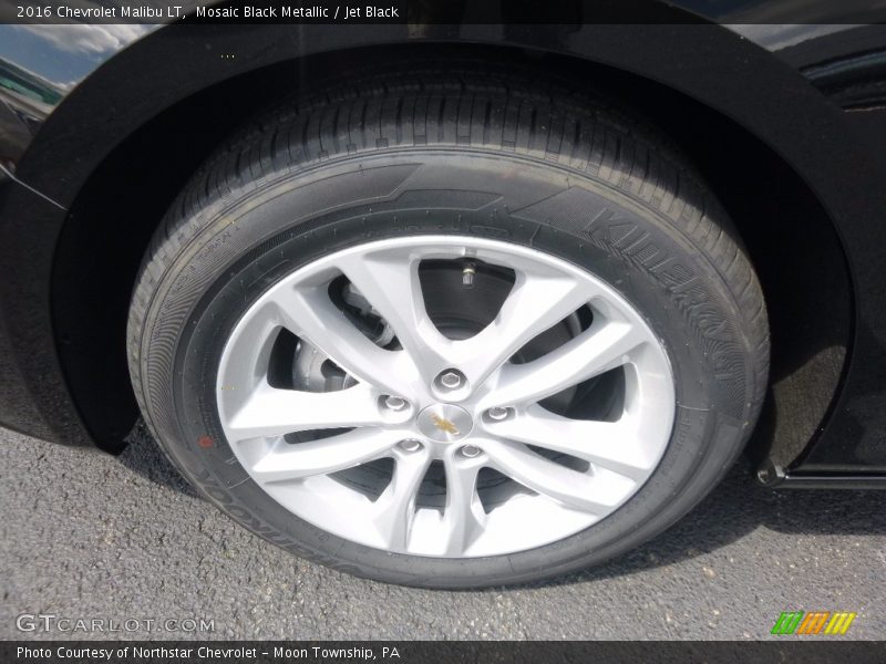 Mosaic Black Metallic / Jet Black 2016 Chevrolet Malibu LT