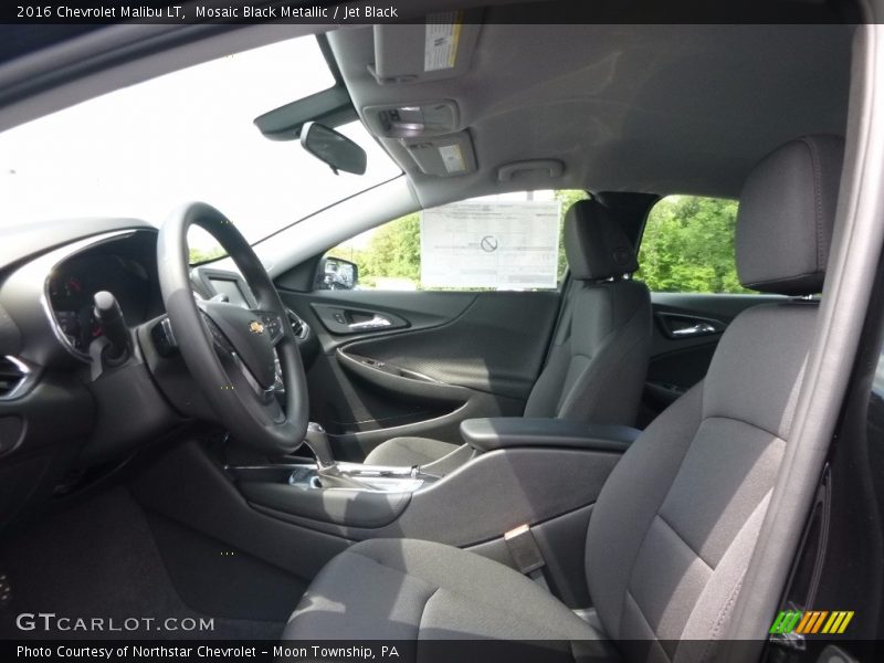 Mosaic Black Metallic / Jet Black 2016 Chevrolet Malibu LT
