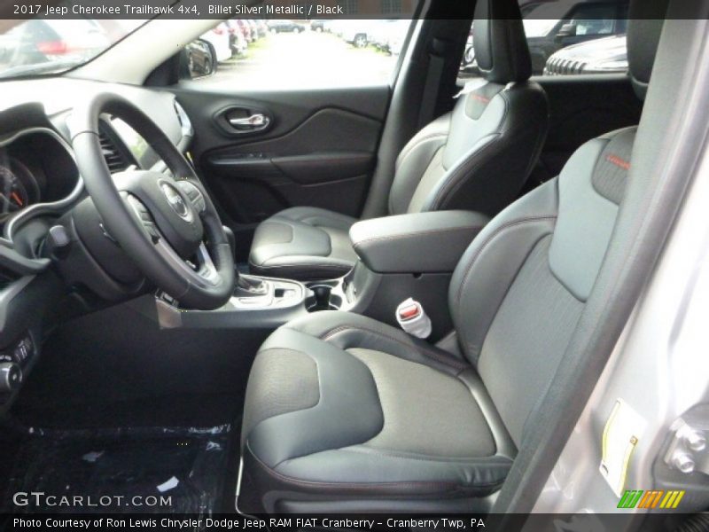  2017 Cherokee Trailhawk 4x4 Black Interior