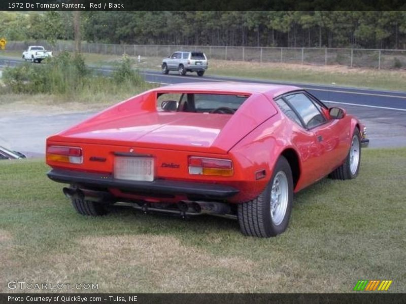 Red / Black 1972 De Tomaso Pantera