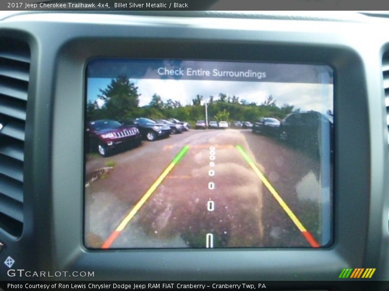 Billet Silver Metallic / Black 2017 Jeep Cherokee Trailhawk 4x4