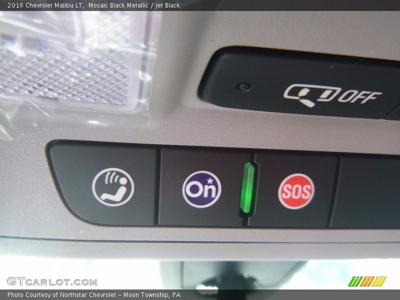 Mosaic Black Metallic / Jet Black 2016 Chevrolet Malibu LT