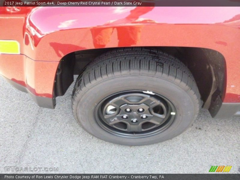Deep Cherry Red Crystal Pearl / Dark Slate Gray 2017 Jeep Patriot Sport 4x4