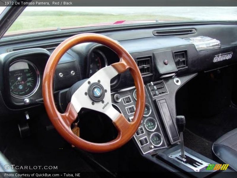 Red / Black 1972 De Tomaso Pantera