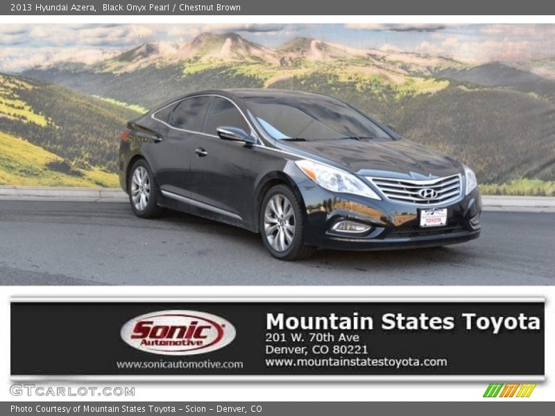 Black Onyx Pearl / Chestnut Brown 2013 Hyundai Azera