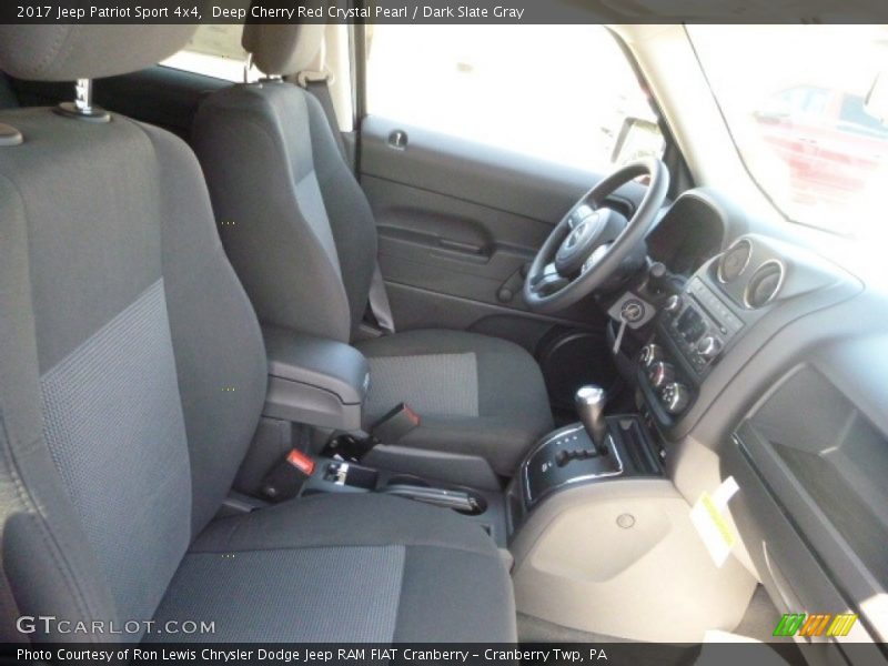 Deep Cherry Red Crystal Pearl / Dark Slate Gray 2017 Jeep Patriot Sport 4x4
