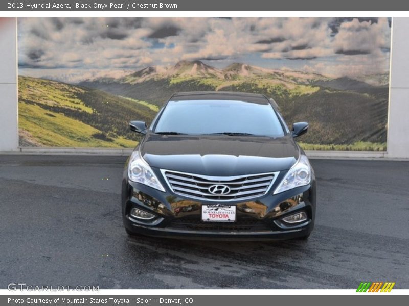 Black Onyx Pearl / Chestnut Brown 2013 Hyundai Azera
