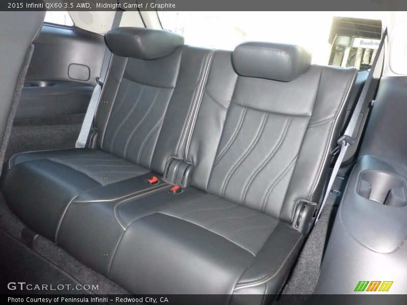 Midnight Garnet / Graphite 2015 Infiniti QX60 3.5 AWD