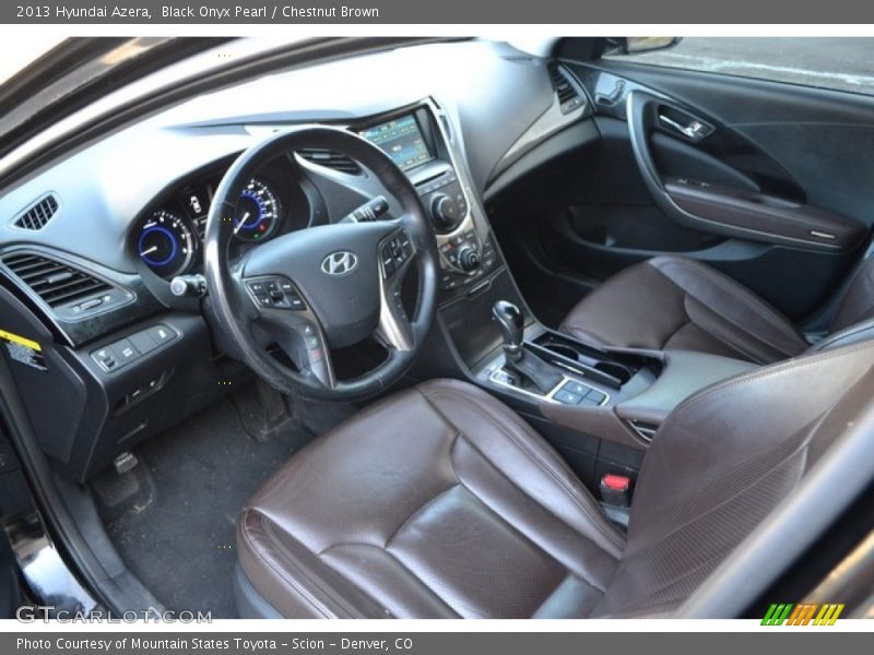 Black Onyx Pearl / Chestnut Brown 2013 Hyundai Azera