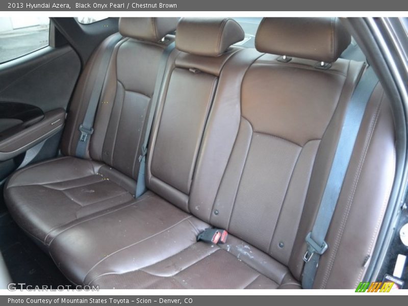 Black Onyx Pearl / Chestnut Brown 2013 Hyundai Azera