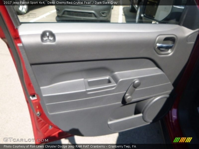 Deep Cherry Red Crystal Pearl / Dark Slate Gray 2017 Jeep Patriot Sport 4x4