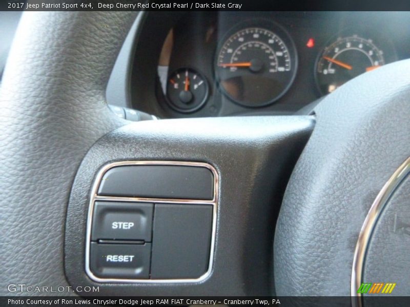 Deep Cherry Red Crystal Pearl / Dark Slate Gray 2017 Jeep Patriot Sport 4x4