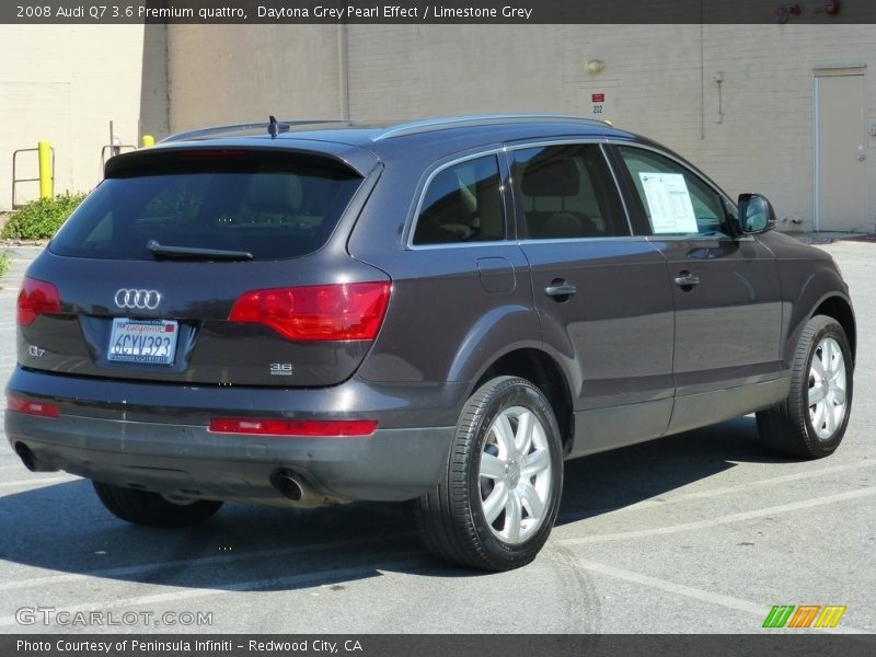 Daytona Grey Pearl Effect / Limestone Grey 2008 Audi Q7 3.6 Premium quattro