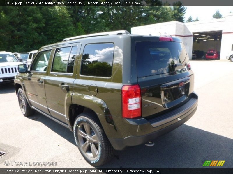 Recon Green / Dark Slate Gray 2017 Jeep Patriot 75th Anniversary Edition 4x4
