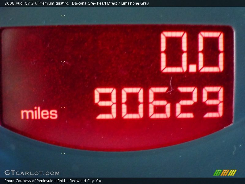 Daytona Grey Pearl Effect / Limestone Grey 2008 Audi Q7 3.6 Premium quattro