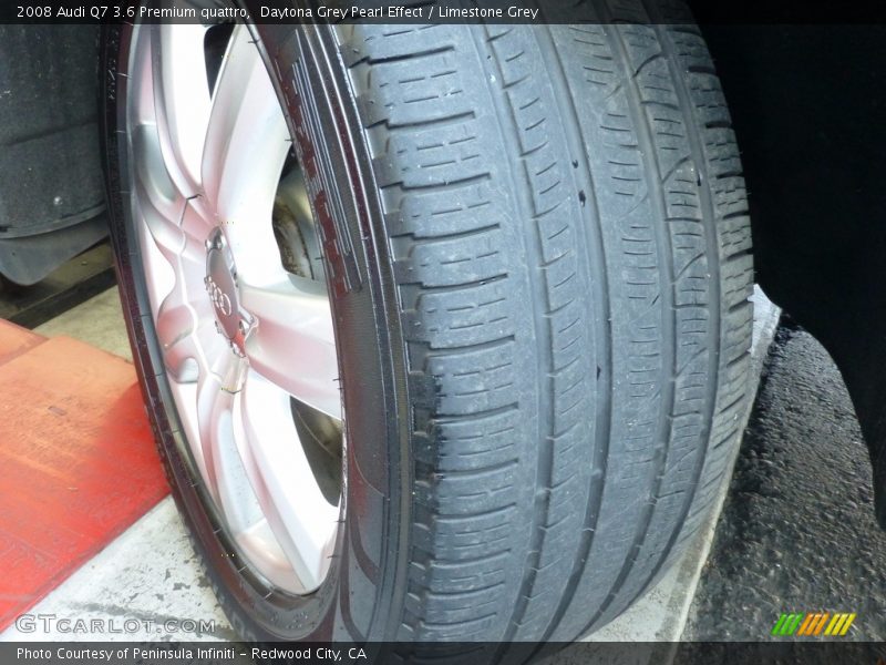 Daytona Grey Pearl Effect / Limestone Grey 2008 Audi Q7 3.6 Premium quattro
