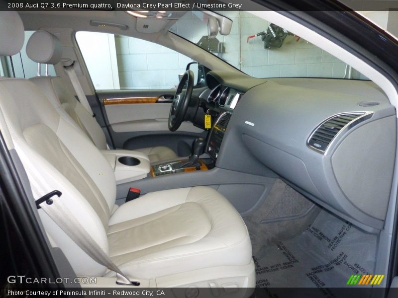 Daytona Grey Pearl Effect / Limestone Grey 2008 Audi Q7 3.6 Premium quattro