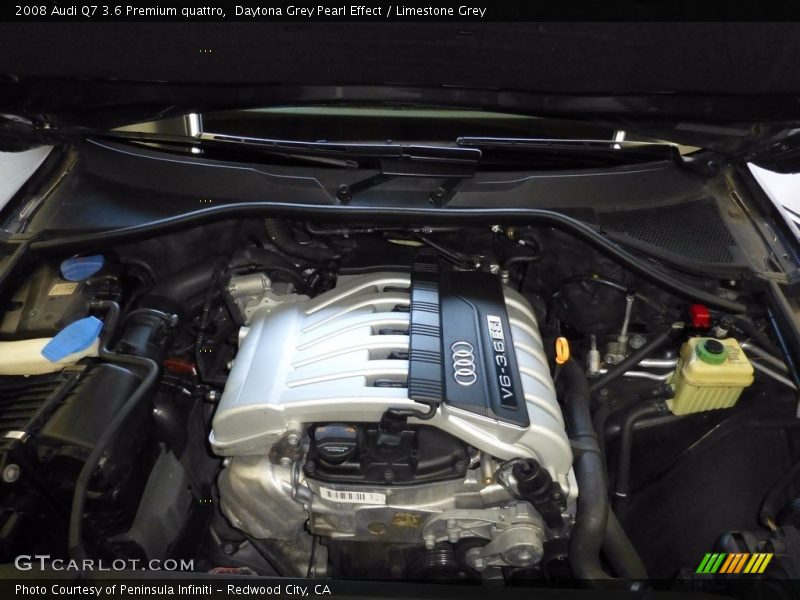 Daytona Grey Pearl Effect / Limestone Grey 2008 Audi Q7 3.6 Premium quattro