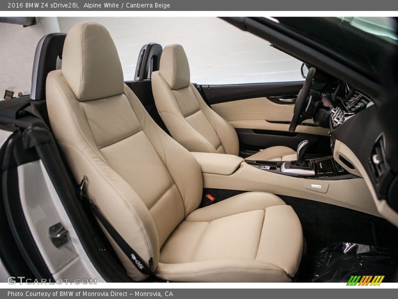 Alpine White / Canberra Beige 2016 BMW Z4 sDrive28i