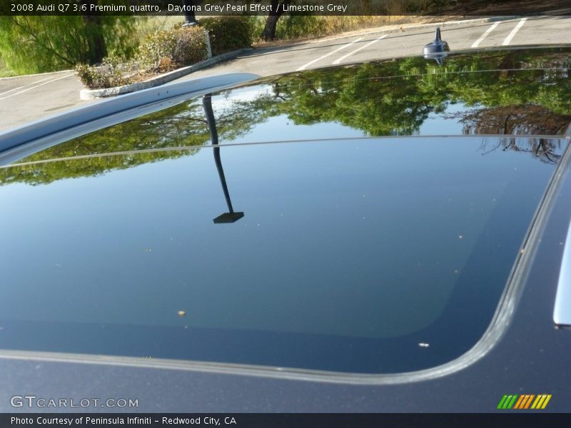 Daytona Grey Pearl Effect / Limestone Grey 2008 Audi Q7 3.6 Premium quattro