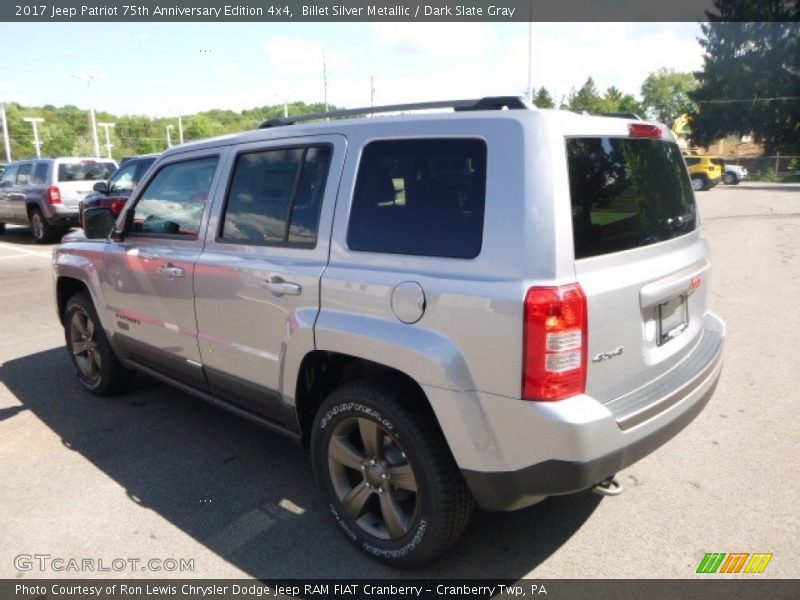 Billet Silver Metallic / Dark Slate Gray 2017 Jeep Patriot 75th Anniversary Edition 4x4
