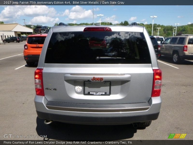 Billet Silver Metallic / Dark Slate Gray 2017 Jeep Patriot 75th Anniversary Edition 4x4