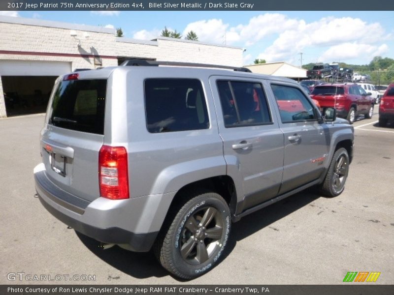 Billet Silver Metallic / Dark Slate Gray 2017 Jeep Patriot 75th Anniversary Edition 4x4